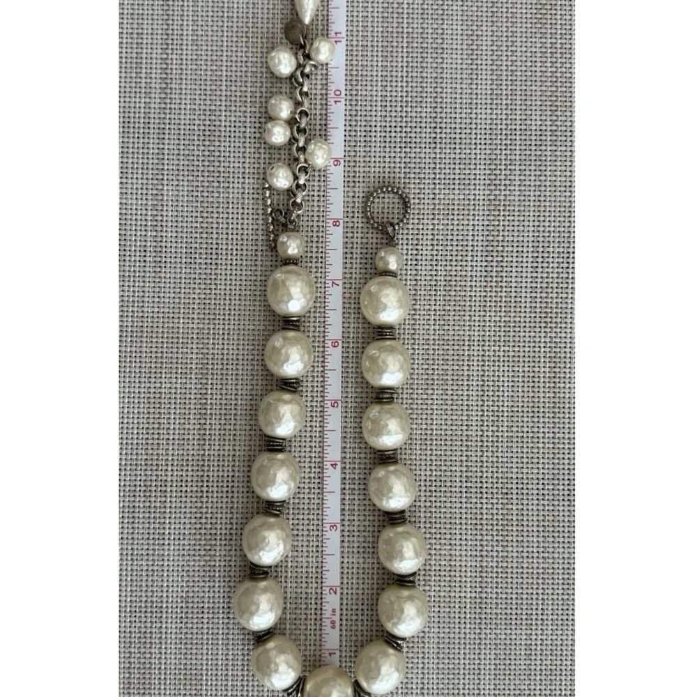 Rare Vintage Dominique Aurientis
Necklace 1980s Baroque Style Glass
Pearls EUC - Picture 9 of 10